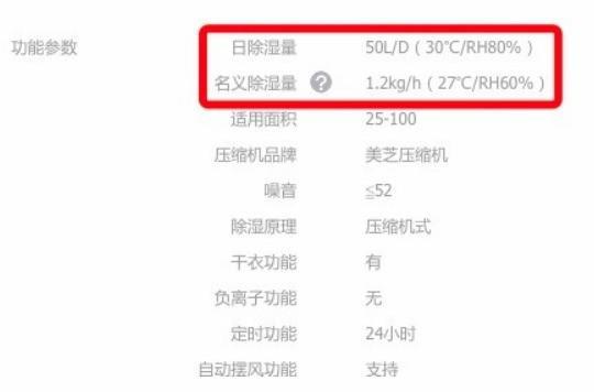 除濕機(jī)里的貓膩：兩個除濕量怎么選？