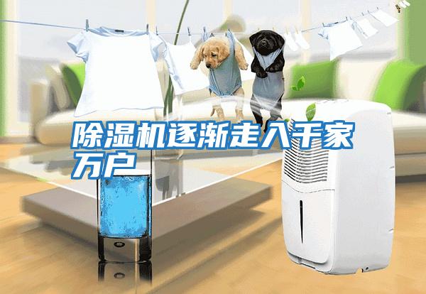 除濕機逐漸走入千家萬戶