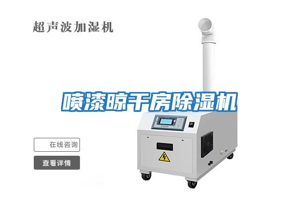 噴漆晾干房除濕機