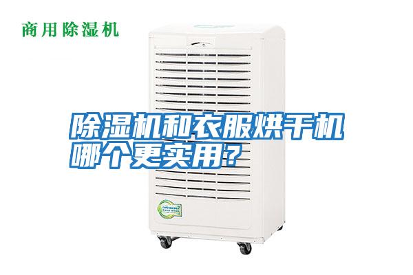 除濕機和衣服烘干機哪個更實用？