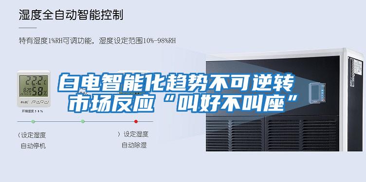 白電智能化趨勢不可逆轉 市場反應“叫好不叫座”