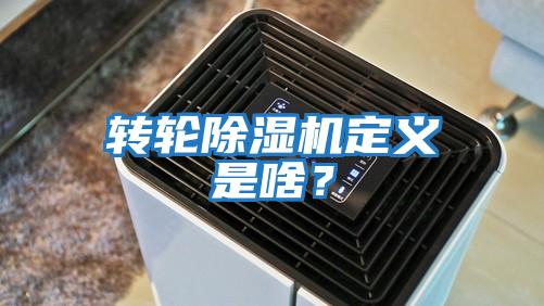 轉(zhuǎn)輪除濕機(jī)定義是啥？