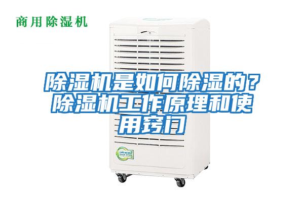 除濕機是如何除濕的？除濕機工作原理和使用竅門