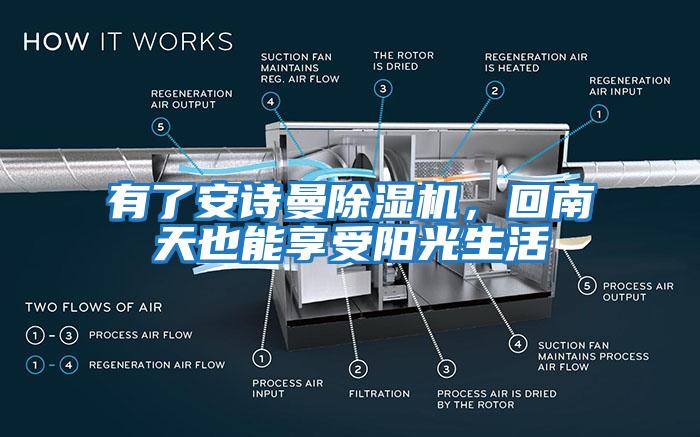 有了安詩曼除濕機，回南天也能享受陽光生活