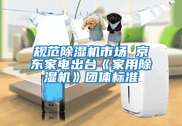 規(guī)范除濕機(jī)市場 京東家電出臺《家用除濕機(jī)》團(tuán)體標(biāo)準(zhǔn)