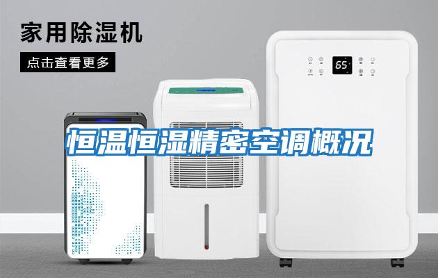 恒溫恒濕精密空調(diào)概況