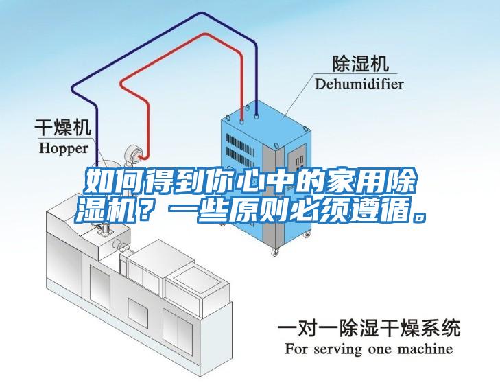 如何得到你心中的家用除濕機(jī)？一些原則必須遵循。