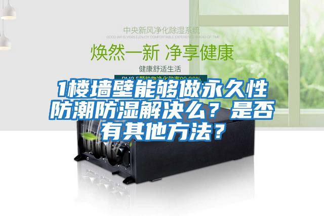 1樓墻壁能夠做永久性防潮防濕解決么？是否有其他方法？