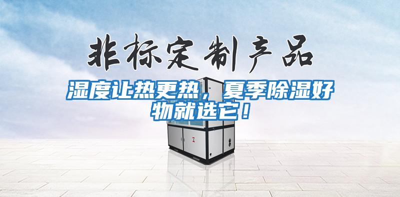 濕度讓熱更熱，夏季除濕好物就選它！