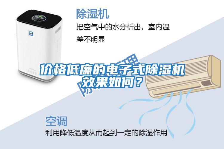 價(jià)格低廉的電子式除濕機(jī)效果如何？