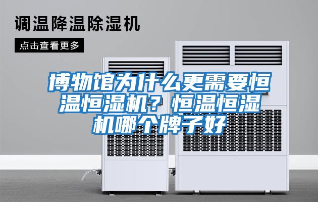 博物館為什么更需要恒溫恒濕機(jī)？恒溫恒濕機(jī)哪個(gè)牌子好