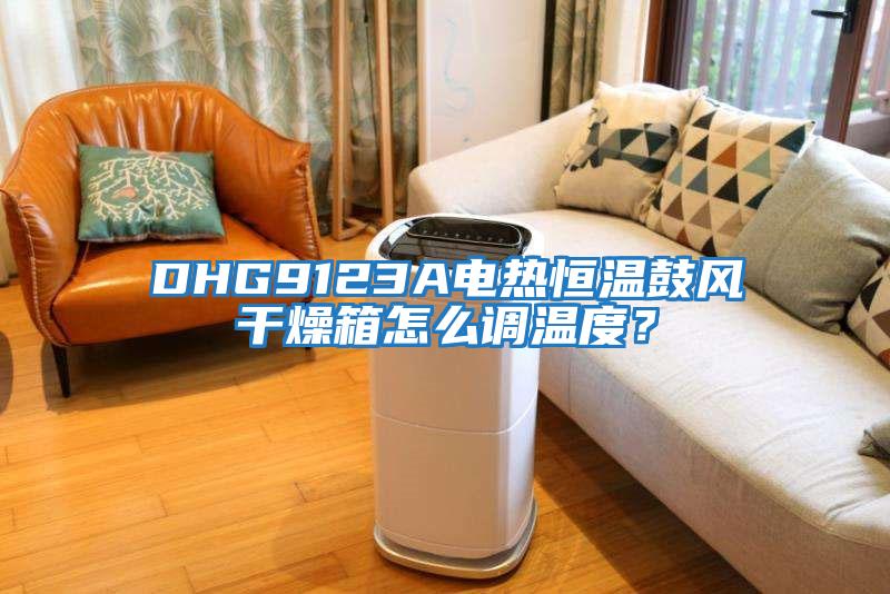 DHG9123A電熱恒溫鼓風(fēng)干燥箱怎么調(diào)溫度？