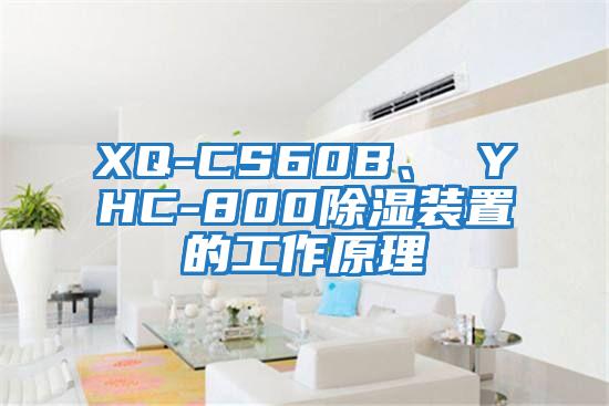 XQ-CS60B、 YHC-800除濕裝置的工作原理