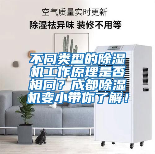 不同類型的除濕機工作原理是否相同？成都除濕機變小帶你了解！