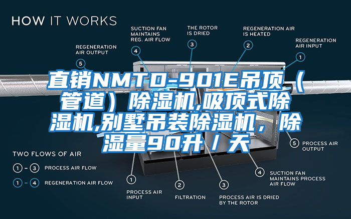 直銷NMTD-901E吊頂（管道）除濕機,吸頂式除濕機,別墅吊裝除濕機，除濕量90升／天