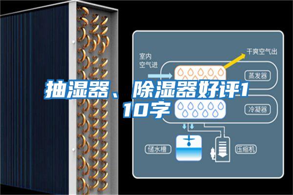 抽濕器、除濕器好評110字