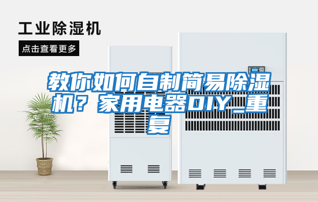 教你如何自制簡易除濕機？家用電器DIY_重復(fù)