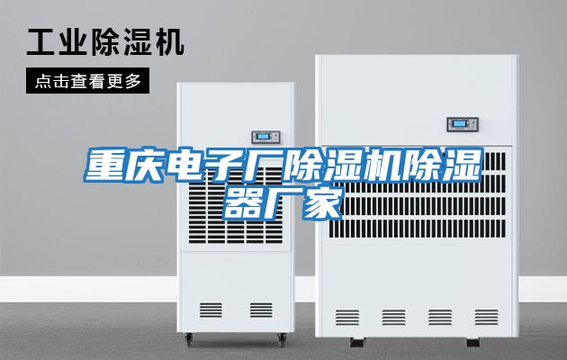 重慶電子廠除濕機除濕器廠家