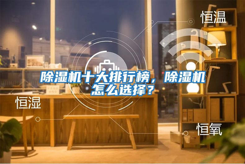 除濕機十大排行榜，除濕機怎么選擇？