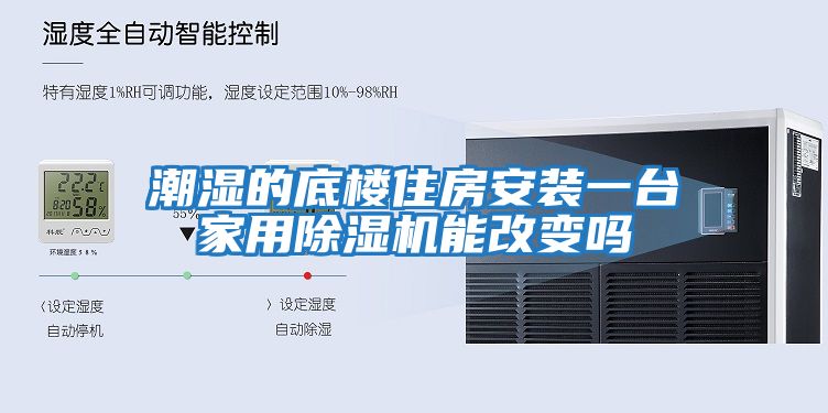 潮濕的底樓住房安裝一臺家用除濕機能改變嗎