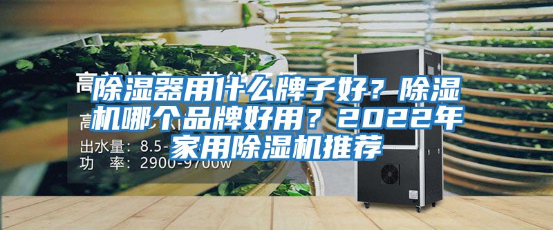 除濕器用什么牌子好？除濕機(jī)哪個(gè)品牌好用？2022年家用除濕機(jī)推薦