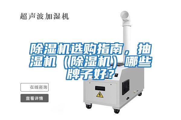 除濕機(jī)選購指南，抽濕機(jī)（除濕機(jī)）哪些牌子好？