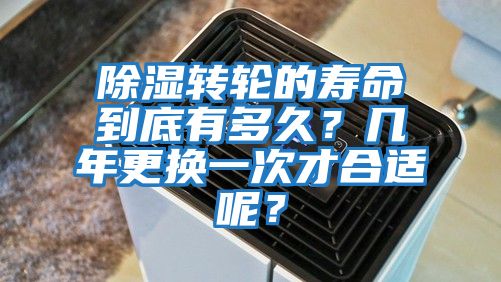 除濕轉(zhuǎn)輪的壽命到底有多久？幾年更換一次才合適呢？